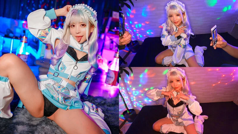 ファンを虜にする鬼かわコスプレイヤー秘密のオフパコ枕営業！中出しされても腰を振り続ける痴女SEX！ 小那海あや 14