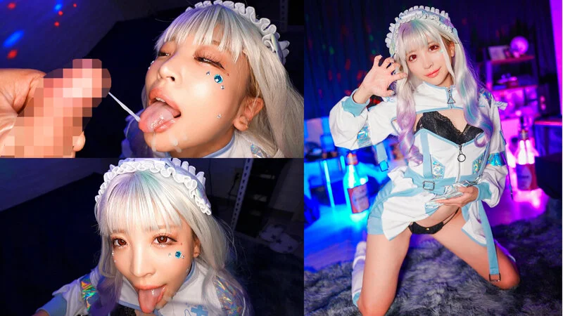 ファンを虜にする鬼かわコスプレイヤー秘密のオフパコ枕営業！中出しされても腰を振り続ける痴女SEX！ 小那海あや 20