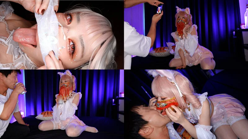 ベールで隠された魅惑の発情コスプレイヤーのオフパコフェベチオ 8